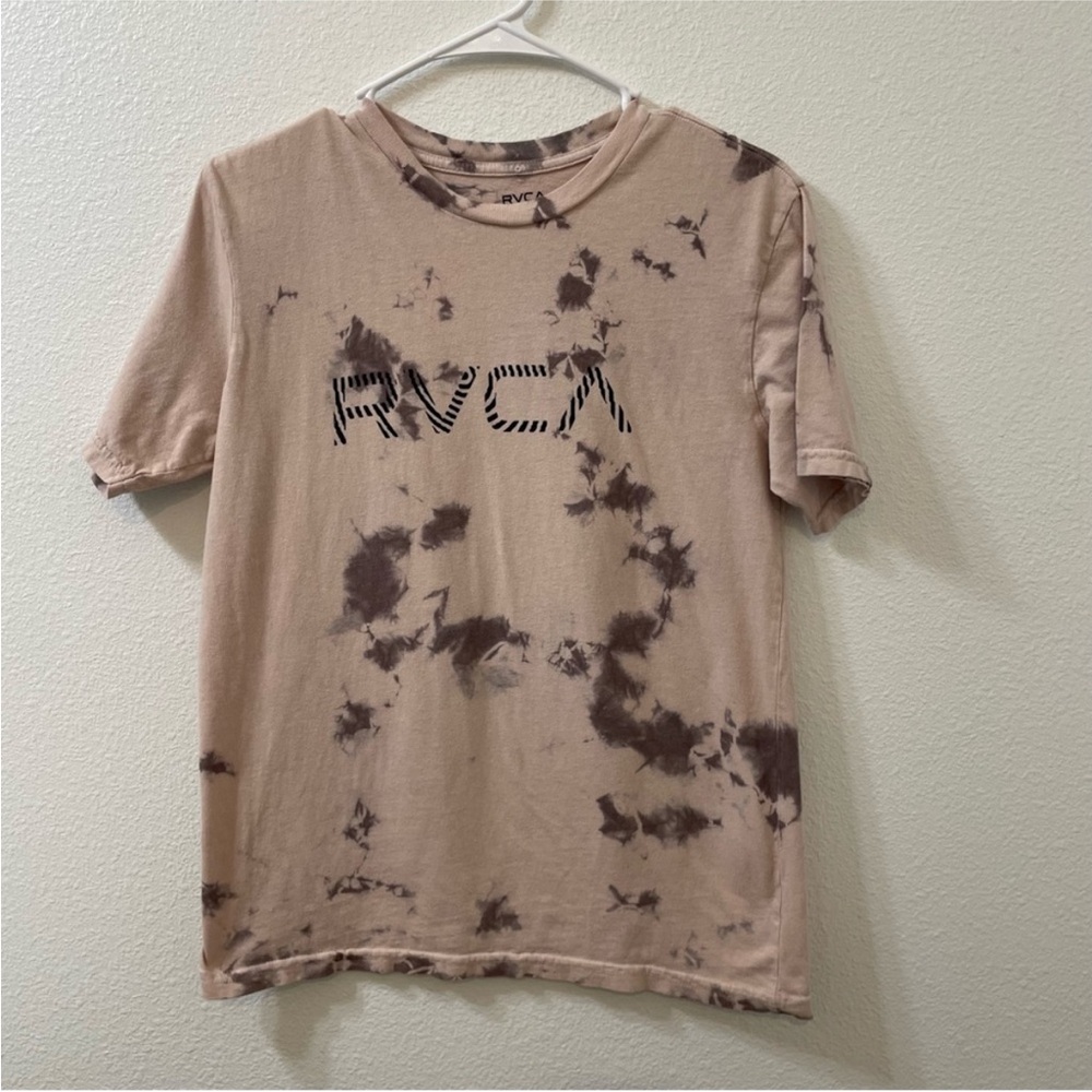 RVCA Tie-Dye T-Shirt - Cream